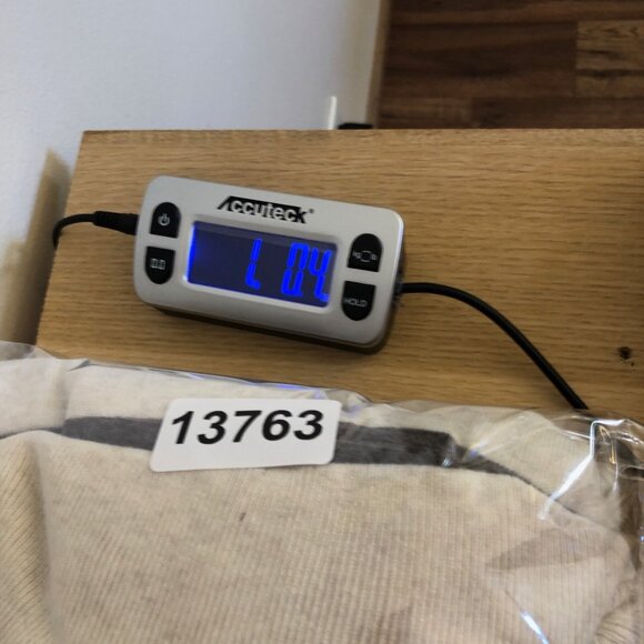 Chicos Sweater Womens 3 US Extra Large Ivory Striped Zenergy Tassel Cowl Fringe - Picture 10 of 10